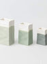 Räder - Porcelain Mini Vase Trio – Green