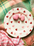 Pink Hearts 8 1/2 Inch Plate