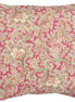 Cushion cover Alicia raspberry w/paisley pattern