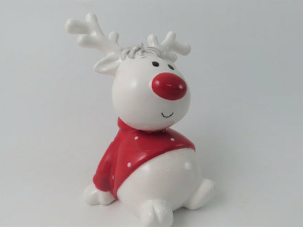 Small Sitting Reindeer