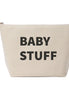 Large 'Baby Stuff' Pouch - Natural