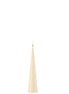 Cone Candle Cream 20 cm