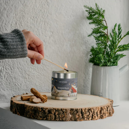 Christmas Inspiritus Christmas Tin Candle