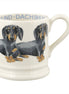 Dogs Black & Tan Dachshund 1/2 Pint Mug