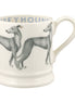 Dogs Greyhound 1/2 Pint Mug