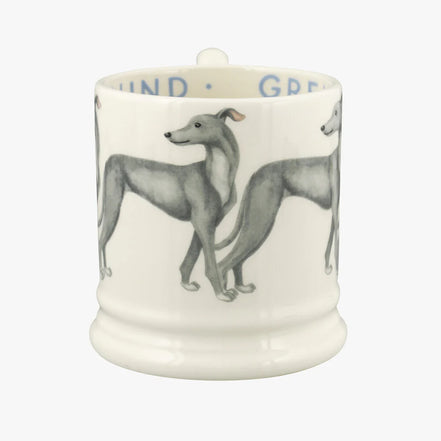Dogs Greyhound 1/2 Pint Mug