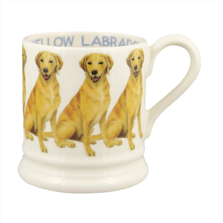 Dogs Yellow Labrador 1/2 Pint Mug