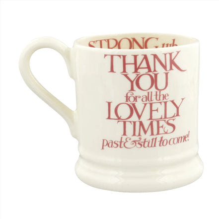Pink Toast Soul Sisters 1/2 Pint Mug - Pink Hearts