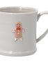 Stoneware Mini Mug with Gingerbread Man