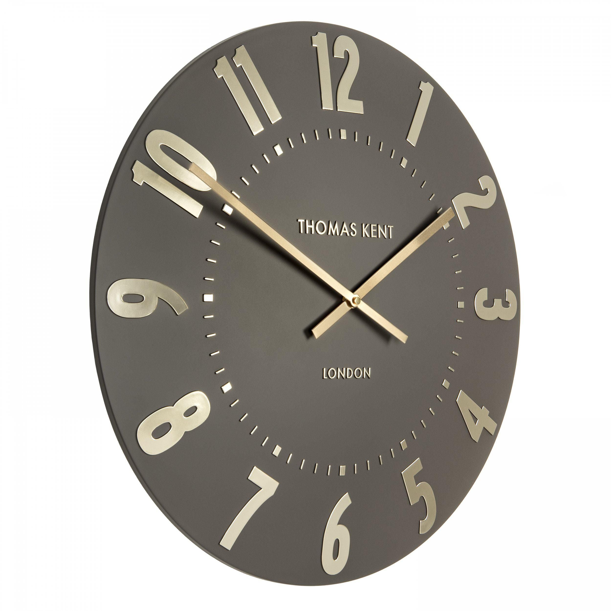20' Mulberry Wall Clock Espresso