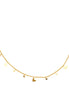 Dainty Sketched Hearts Gold Necklace