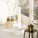 White Candle holder