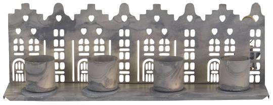 House Facades Candle holder