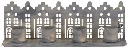 House Facades Candle holder