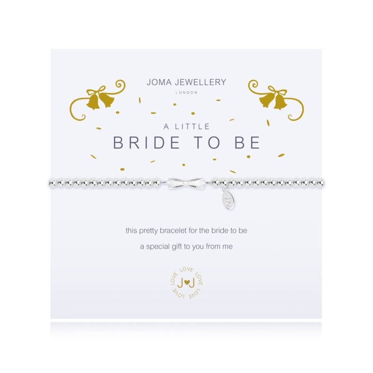 A Little 'Bride To Be' Bow Bracelet