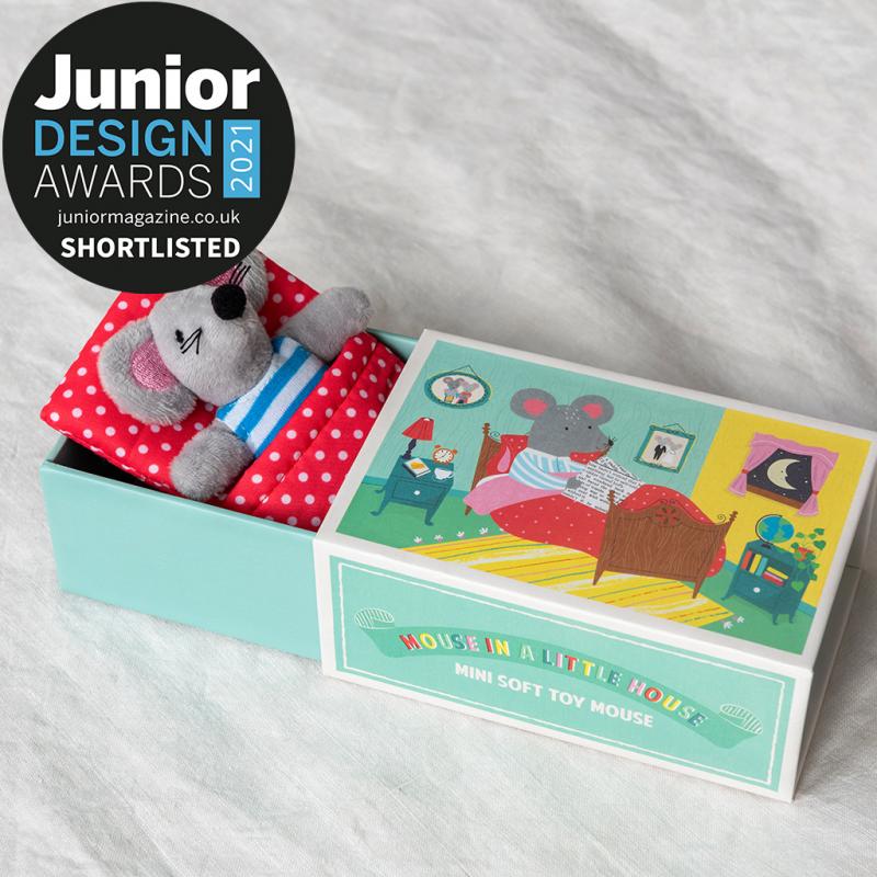 Mouse in a little box - Mouse in a House soft toy