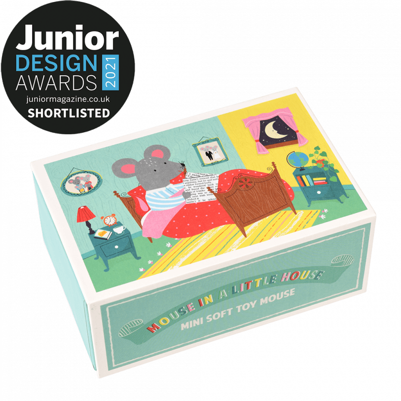 Mouse in a little box - Mouse in a House soft toy