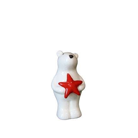 Polar Bear with Star Hanger