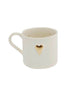 Shaker Gold Heart 250ml Mug