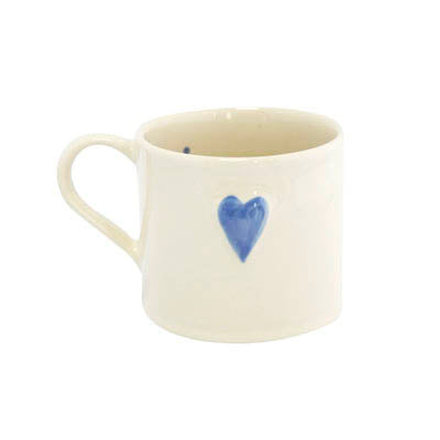 Shaker Pale Blue Heart