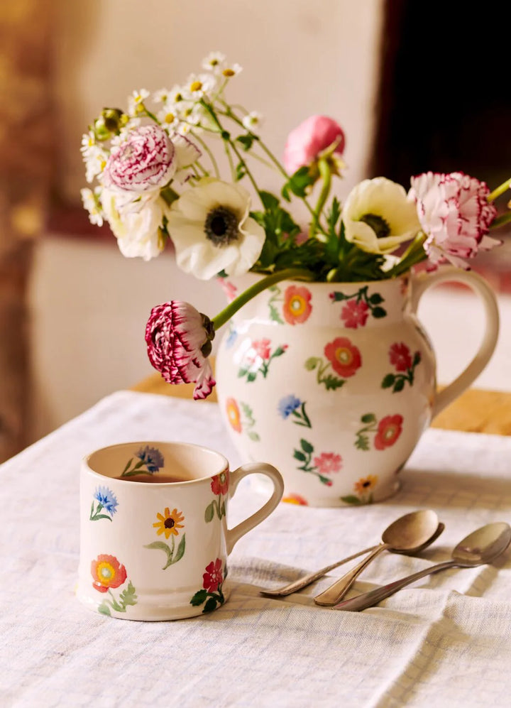 Poppies &amp; Pinks Small Mug