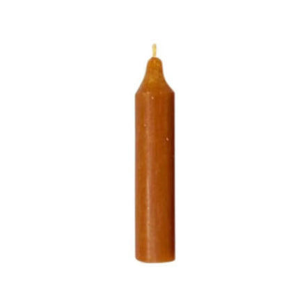 Danish Short Candle Caramel
