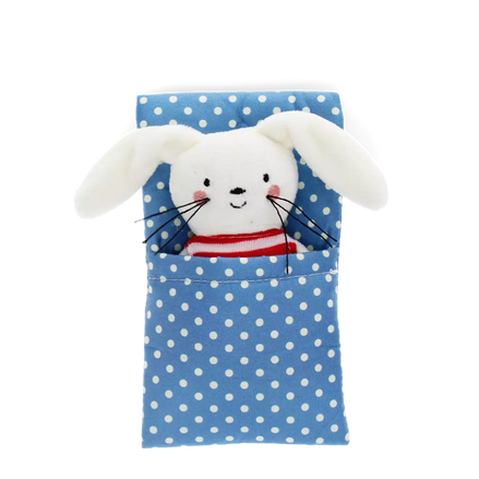 Mini Bunny in a Little Box - soft toy