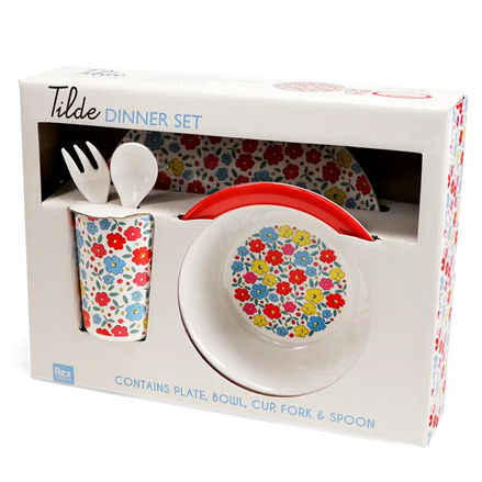 Childrens melamine dinner set (5 pieces) - Tilde