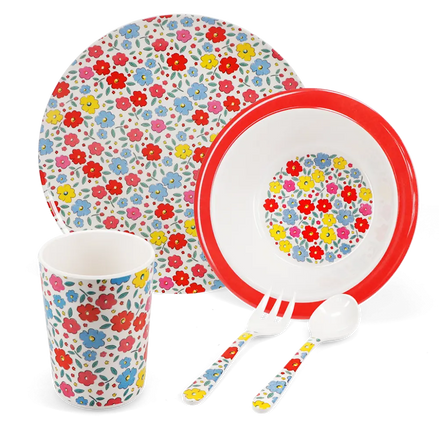 Childrens melamine dinner set (5 pieces) - Tilde