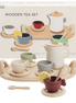 Wooden Toy Tea Playset