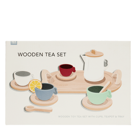 Wooden Toy Tea Playset
