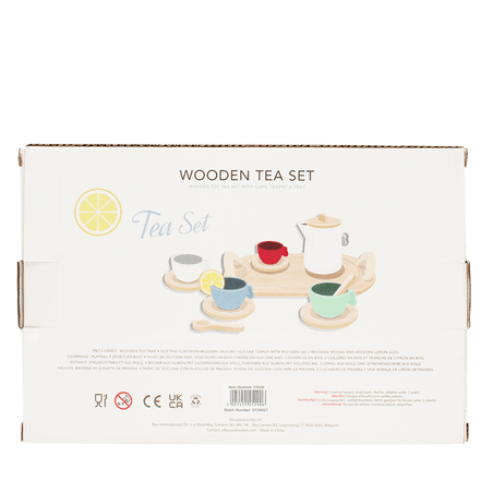 Wooden Toy Tea Playset