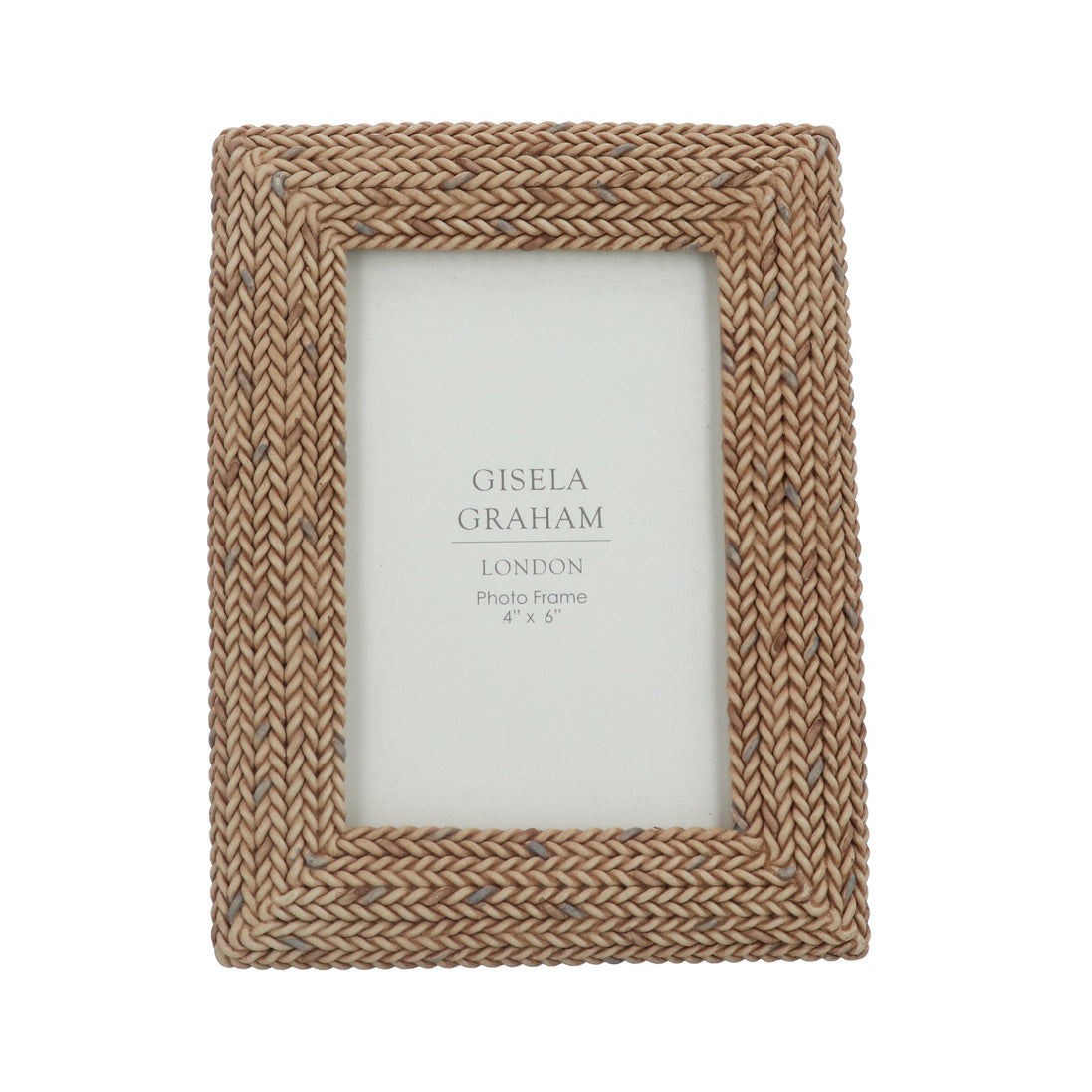 Herringbone Weave Resin Picture Frame
