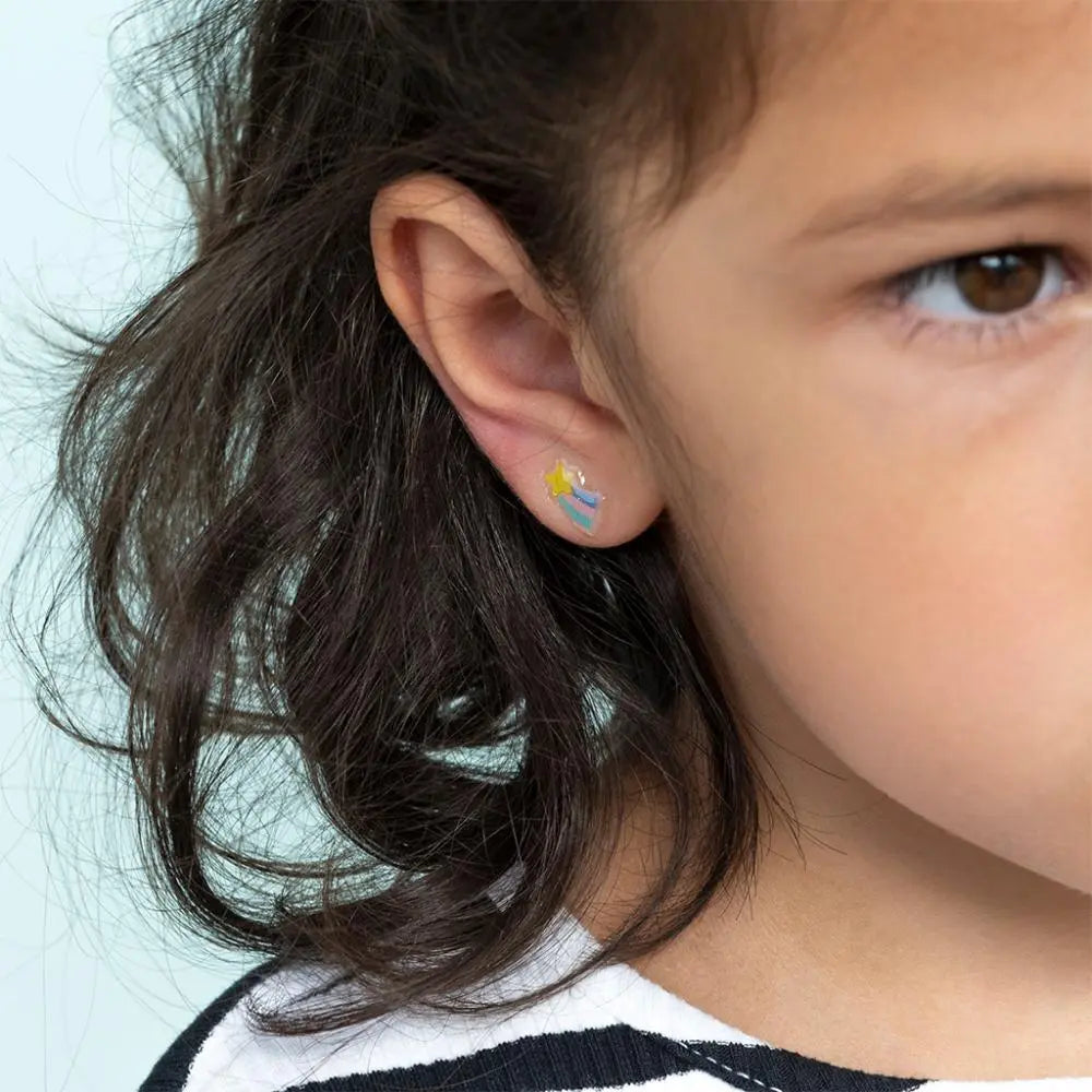 Stick on earrings (40 pairs) - Cherry