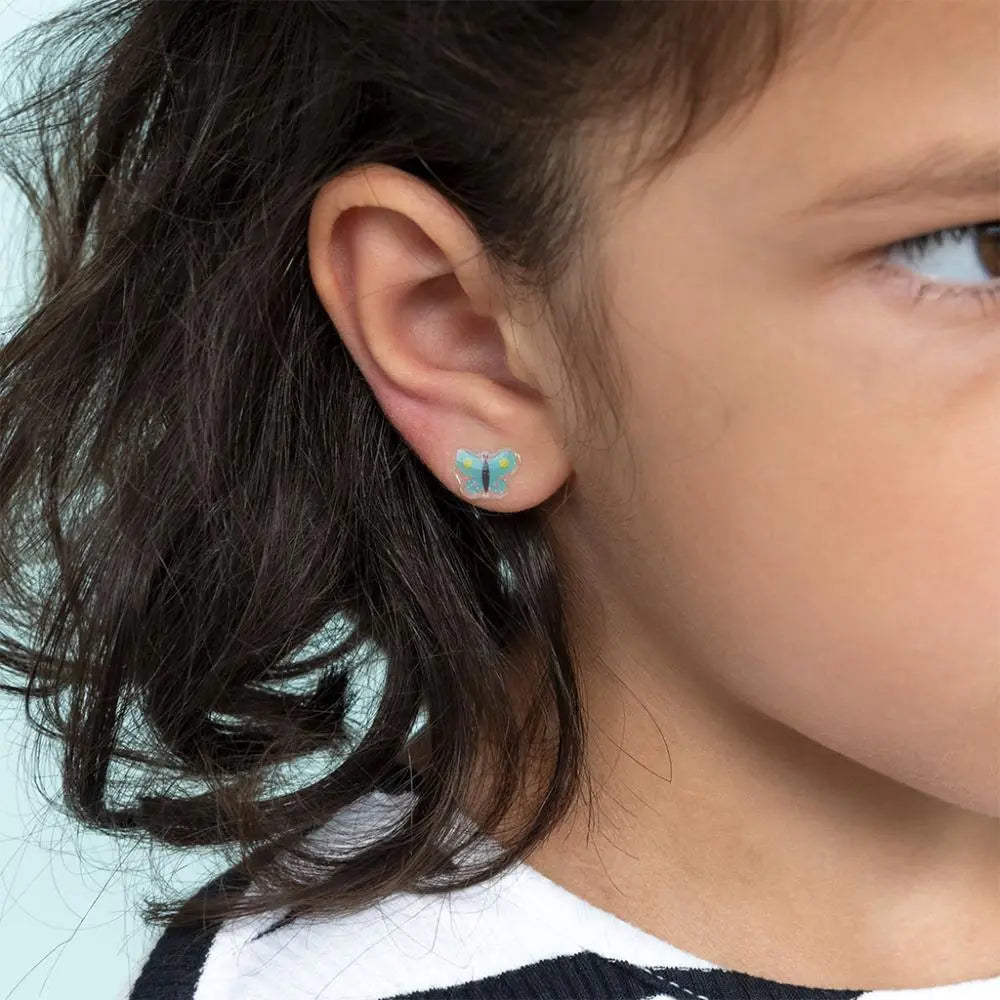 Stick on earrings (40 pairs) - Cherry