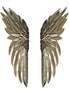 Swan Wings Wall Art - Gold