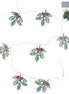 Holly Wood Decorative Garland