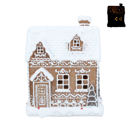 Light Up Small Gingerbread Cottage