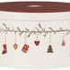 Round Cake tin With Garland