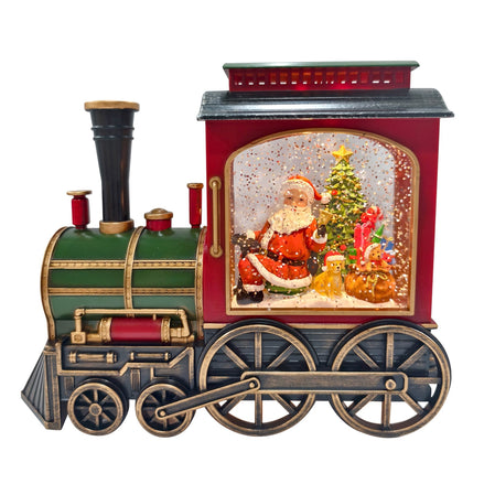 Santa Train Water Spinner
