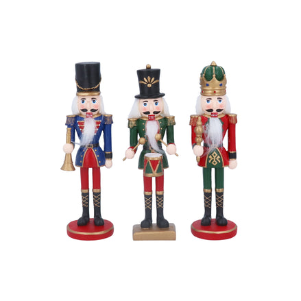 Medium Nutcracker Ornament - 3 Assorted