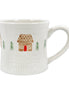 Gingerbread House Stoneware Mini Mug