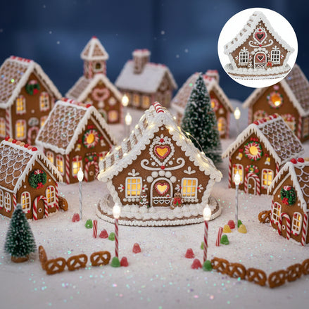 Light Up Gingerbread House