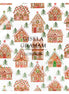 Gingerbread House Paper Napkins, Pack/20