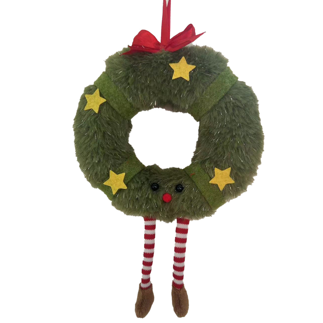 Fabric Wreath Man Decoration