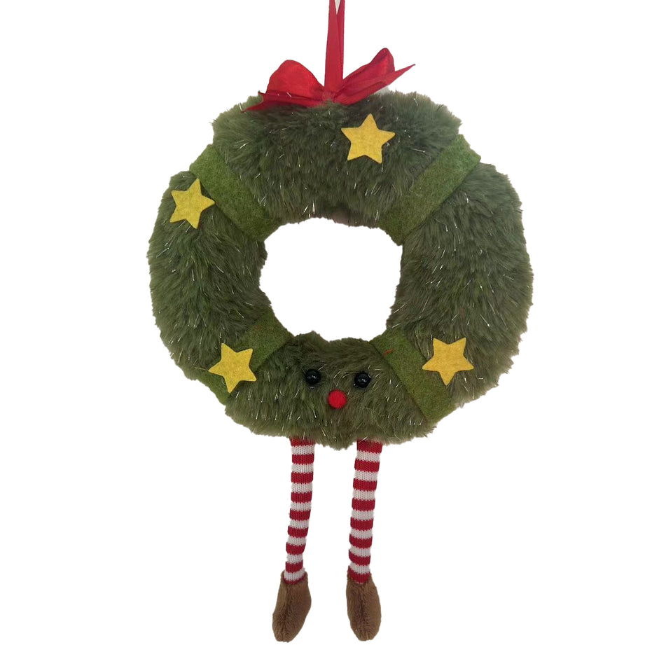 Fabric Wreath Man Decoration