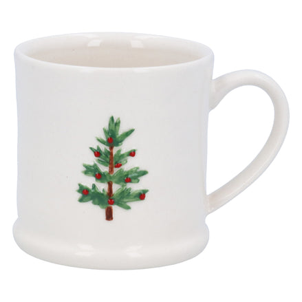 Xmas Tree Stoneware Mini Mug