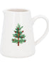 Xmas Tree Stoneware Mini Jug