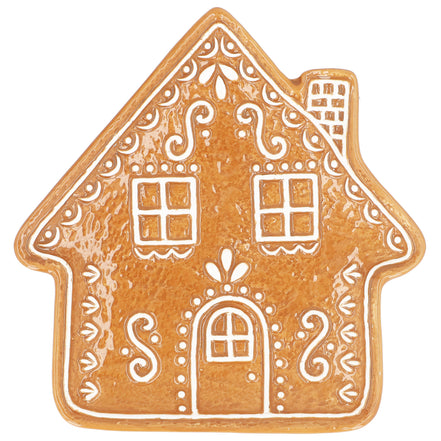Small Gingerbread House Plate - Ceramic