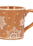 Ceramic Gingerbread Mug, Smalll